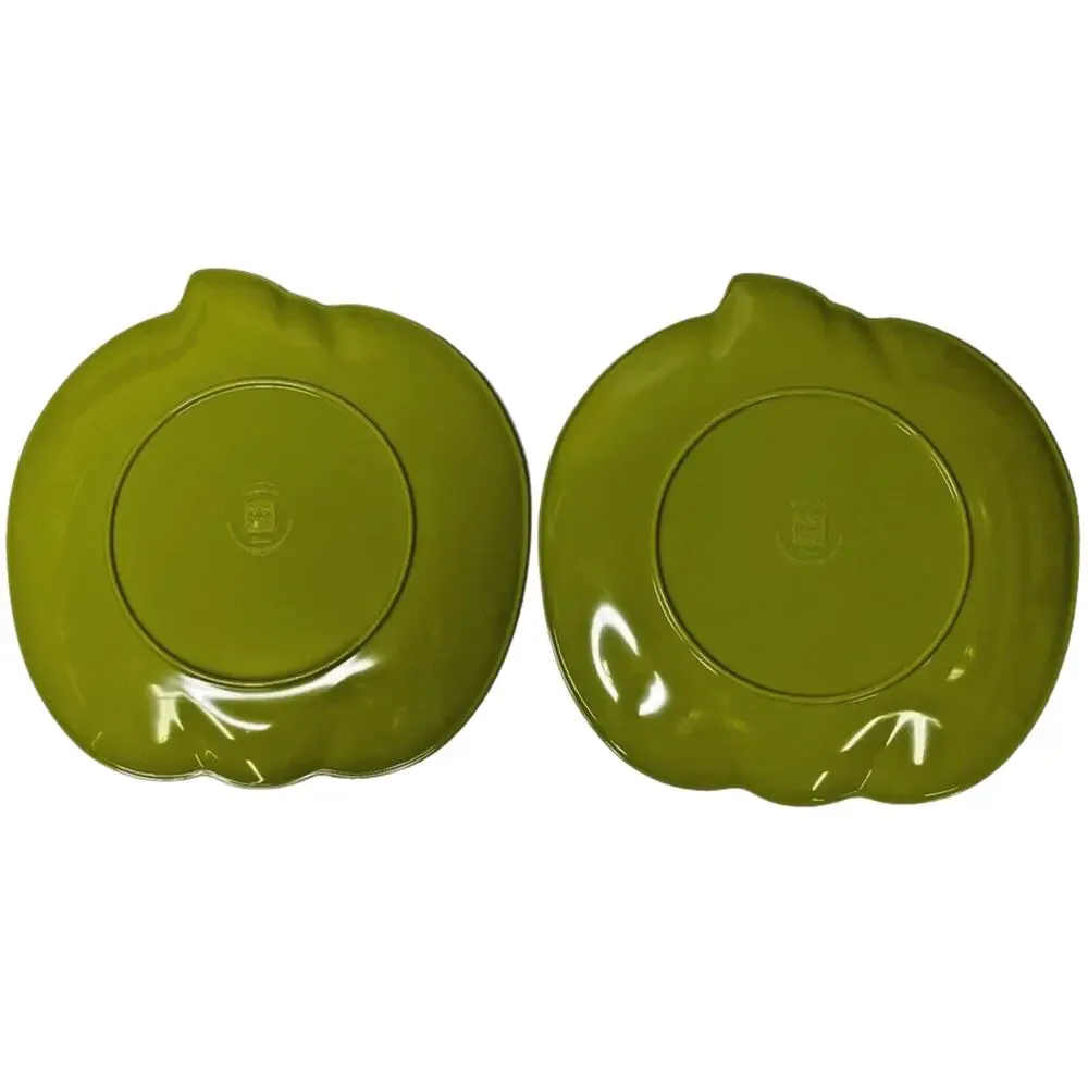 Set of 2 Halloween Pumpkin Plates – 9